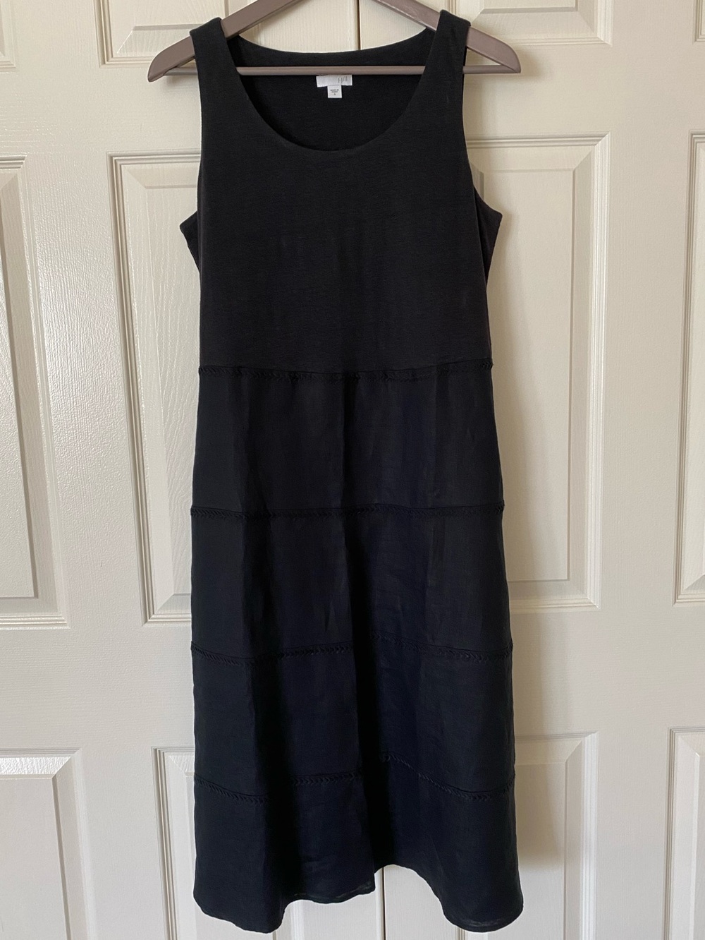 Like new Knit/Linen combo midi dress